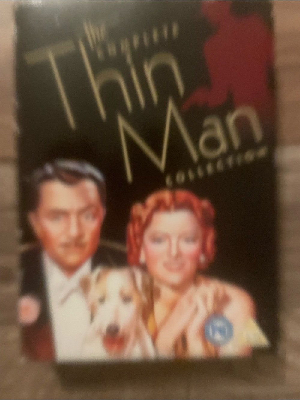 Thin Man Collection - Black & Red Jacket Cover